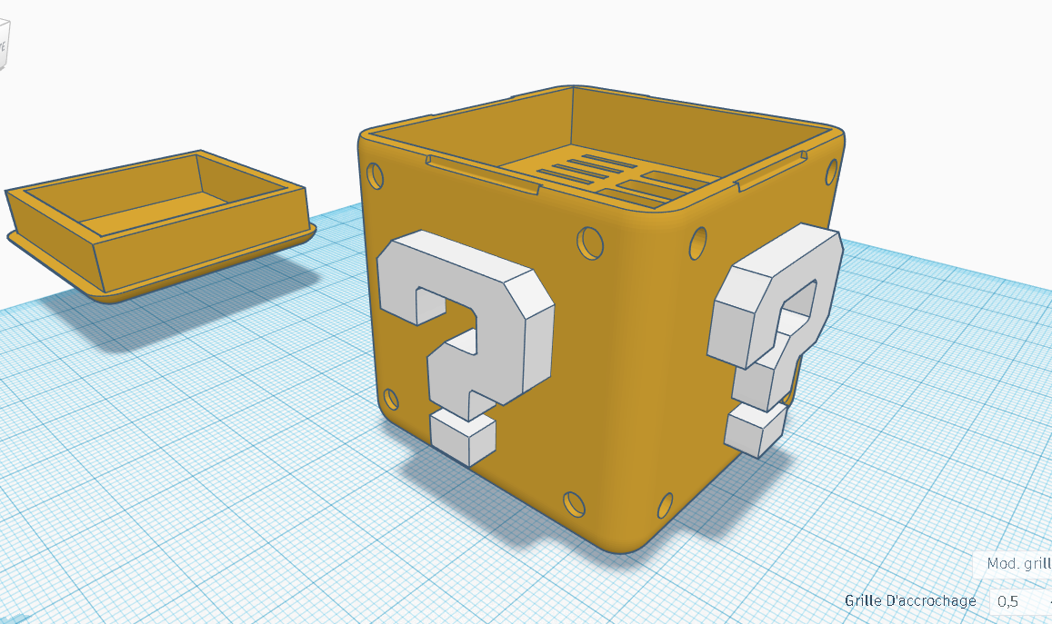 Free 3D file Block Mario Storage Game Cartridge Nintendo Switch 🗺️・3D printing template to